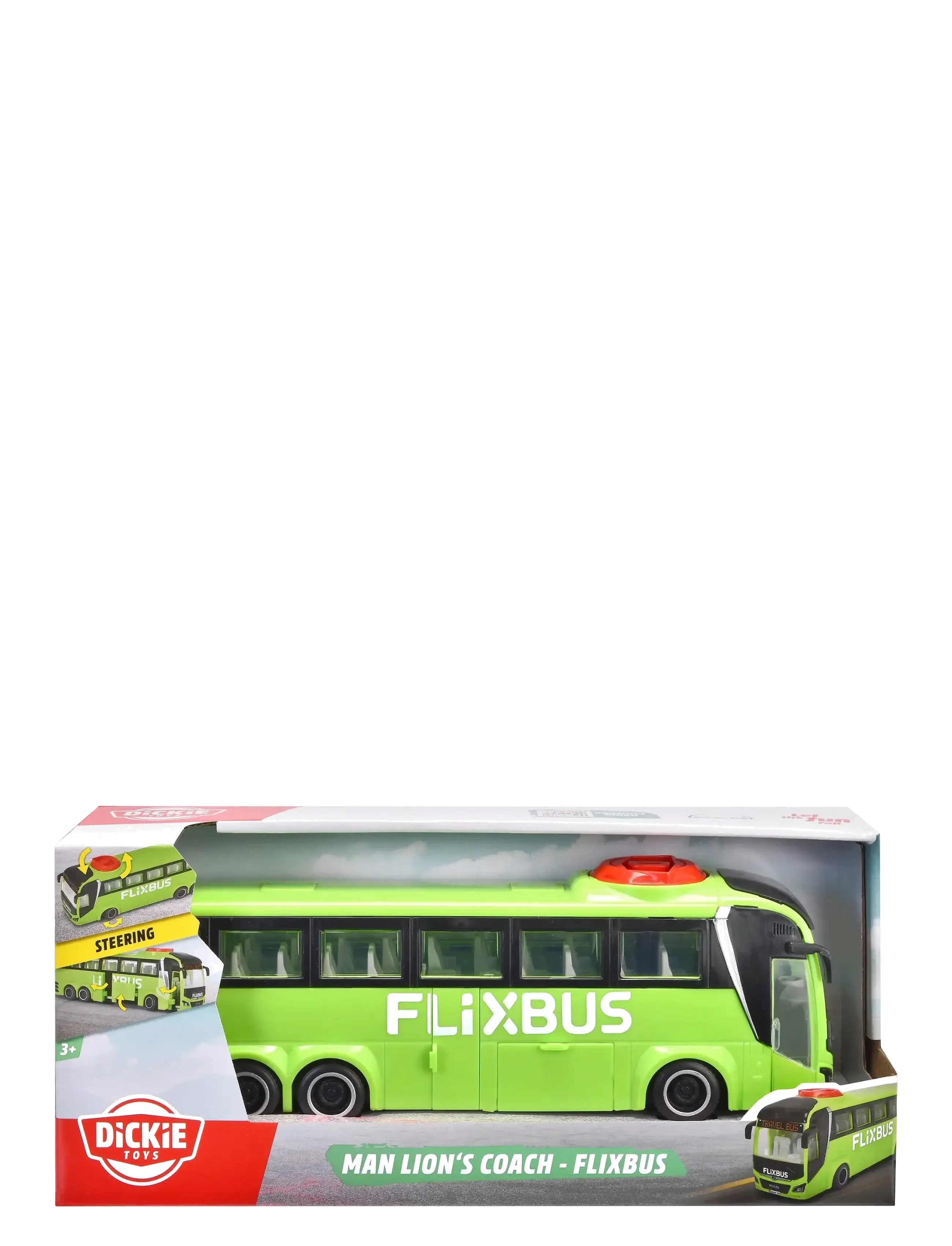 Dickie Toys - Dickie Toys MAN Lion's Coach - Flixbus - busser - green - 3