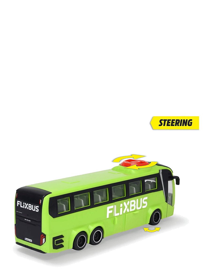Dickie Toys - Dickie Toys MAN Lion's Coach - Flixbus - busser - green - 4