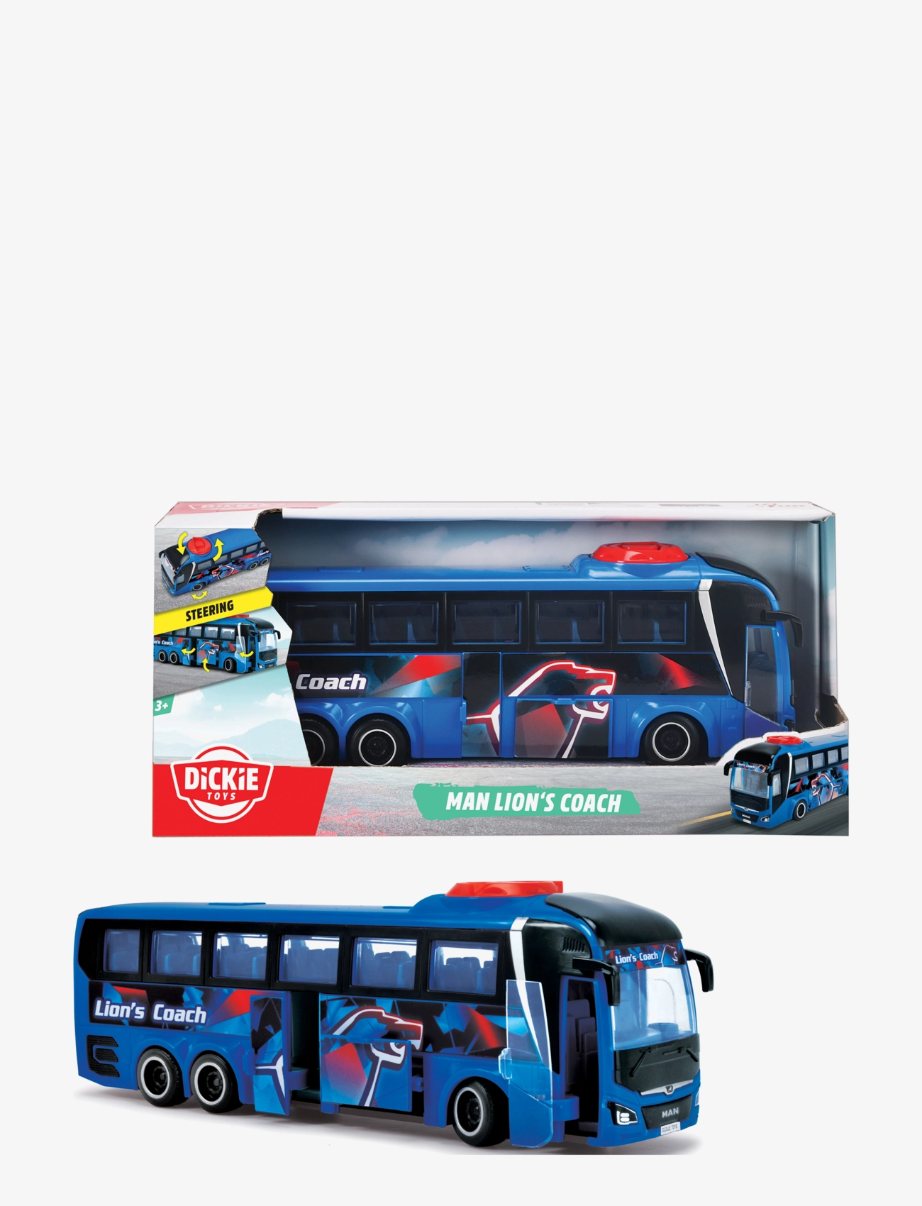 Dickie Toys - MAN Lion's Coach - bussid - blue - 2