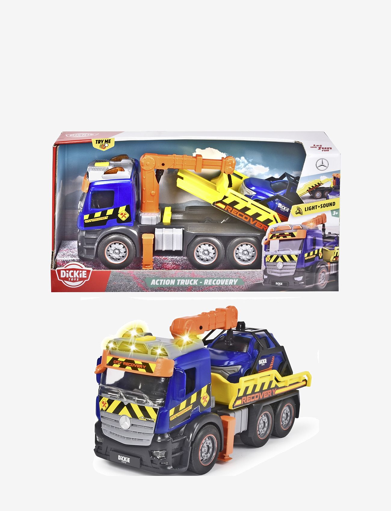 Dickie Toys - Dickie Toys Mercedes Bärgningsbil - byggekøretøjer - multi coloured - 2