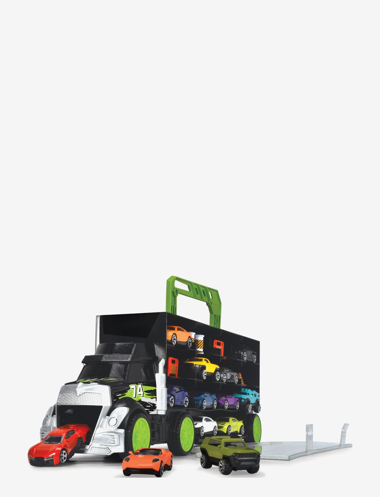 Dickie Legetøj Carry & Store Transporter, One Size, Multi/patterned, Legetøjsbiler Og -Køretøjer > Legetøjsbiler, Børn