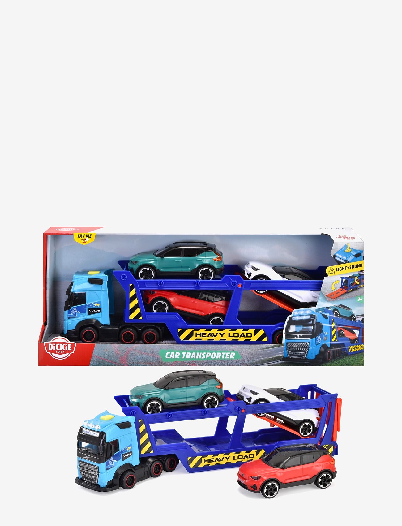 Dickie Toys - Dickie Toys Car Transporter - lastbiler - blue - 0