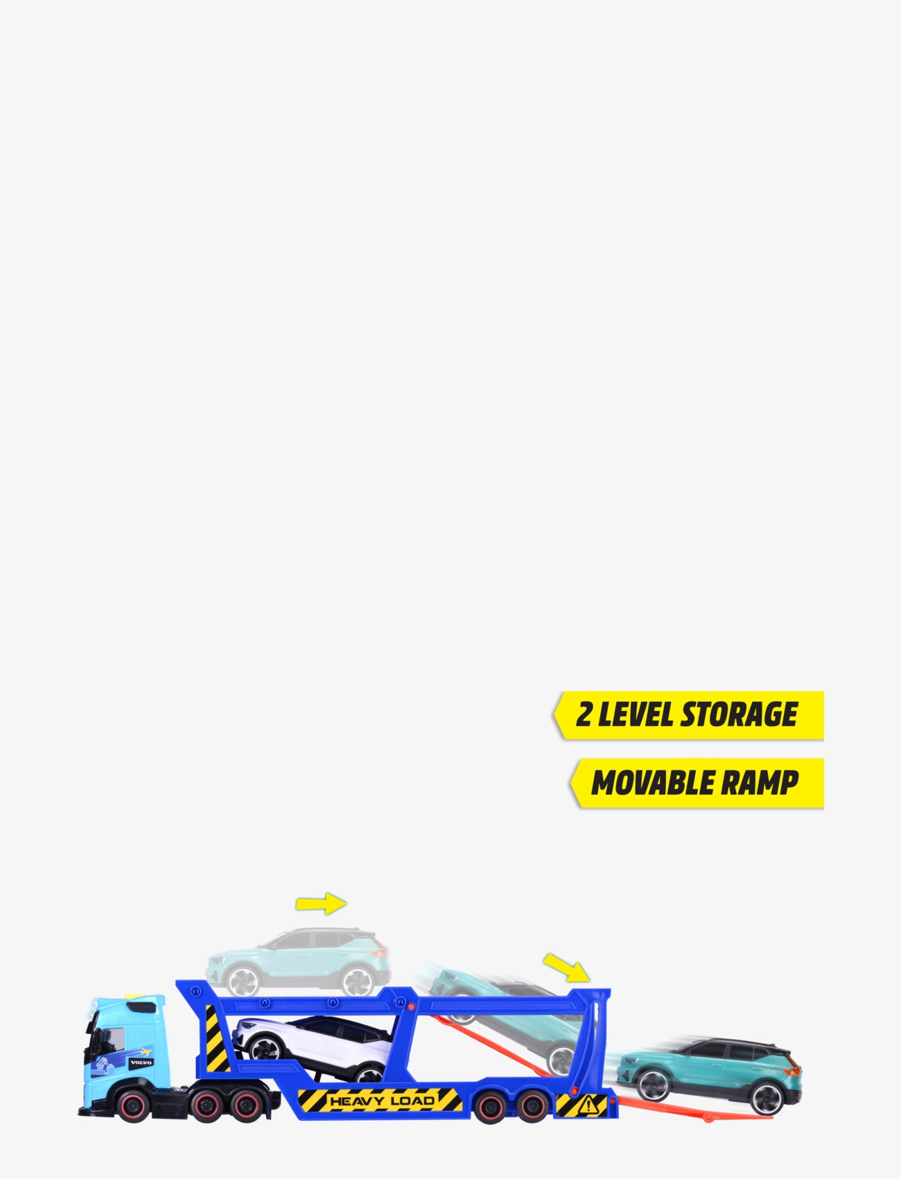 Dickie Toys - Dickie Toys Car Transporter - legekøretøjer - blue - 5