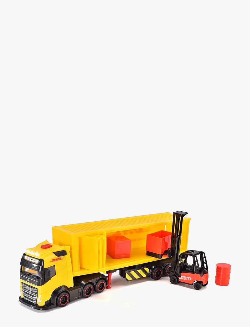 Dickie Toys - DHL Truck - veoautod - yellow - 3