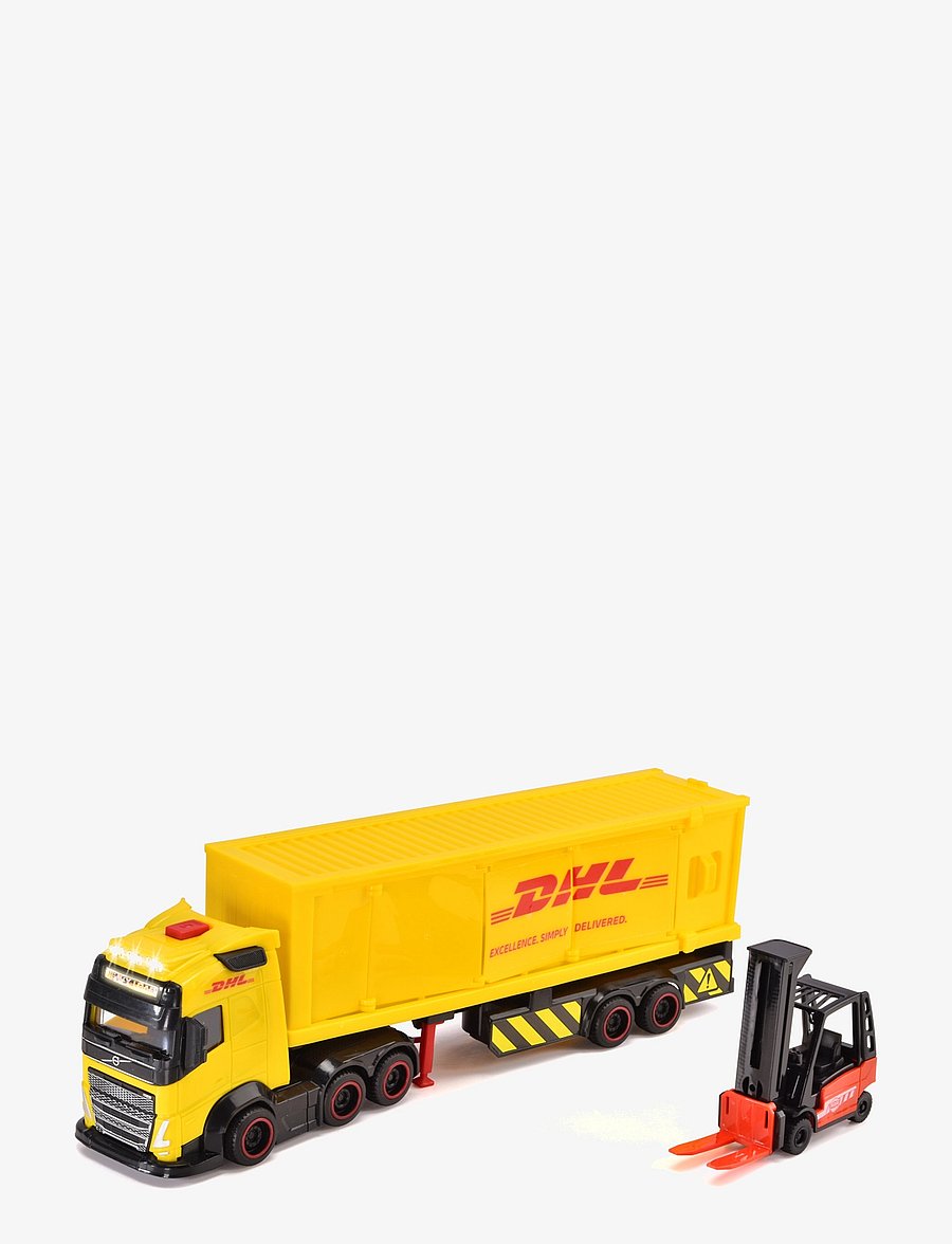 Dickie Toys - DHL Truck - lkw - yellow - 5