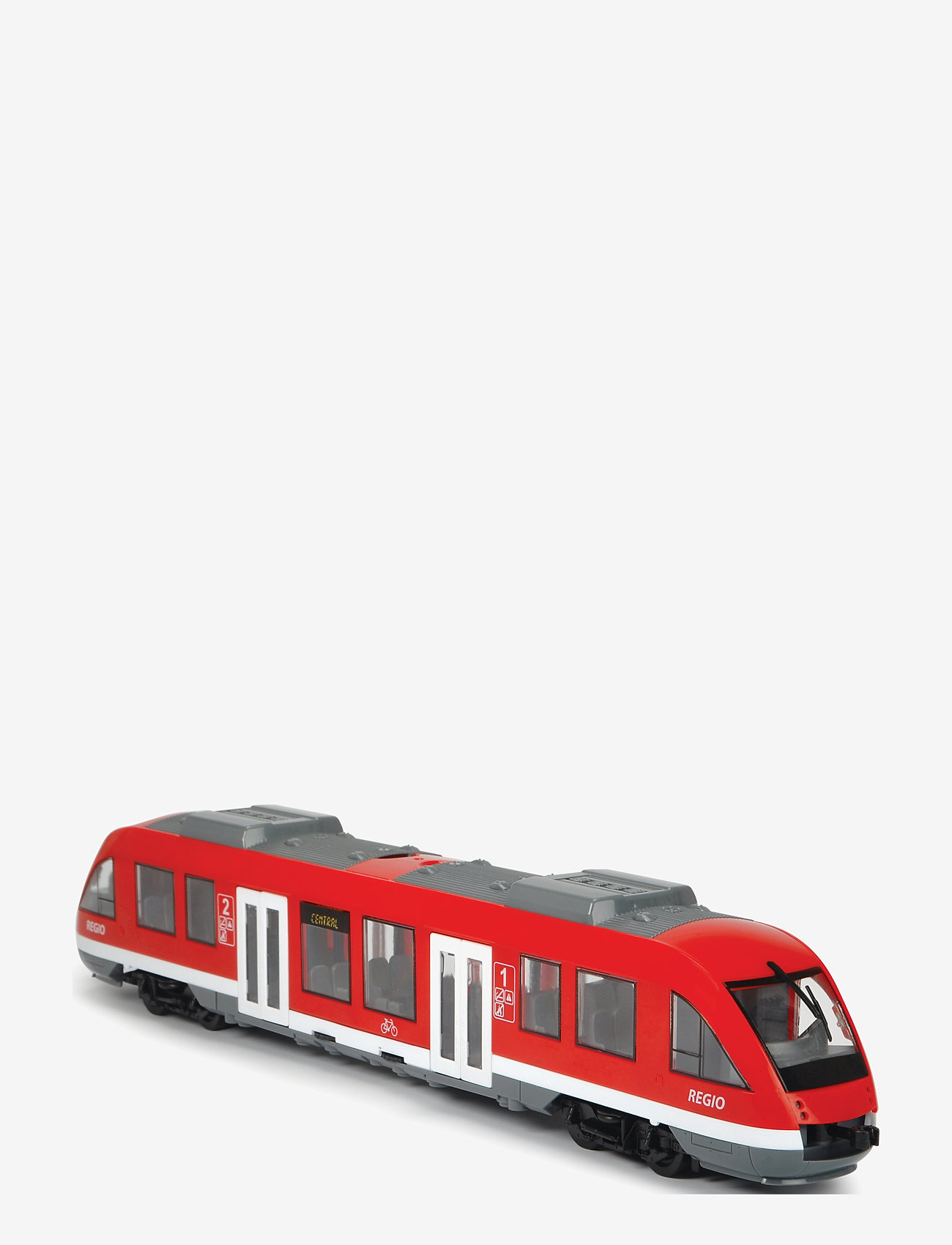 Dickie Toys - Dickie - City Train - legekøretøjer - red - 1