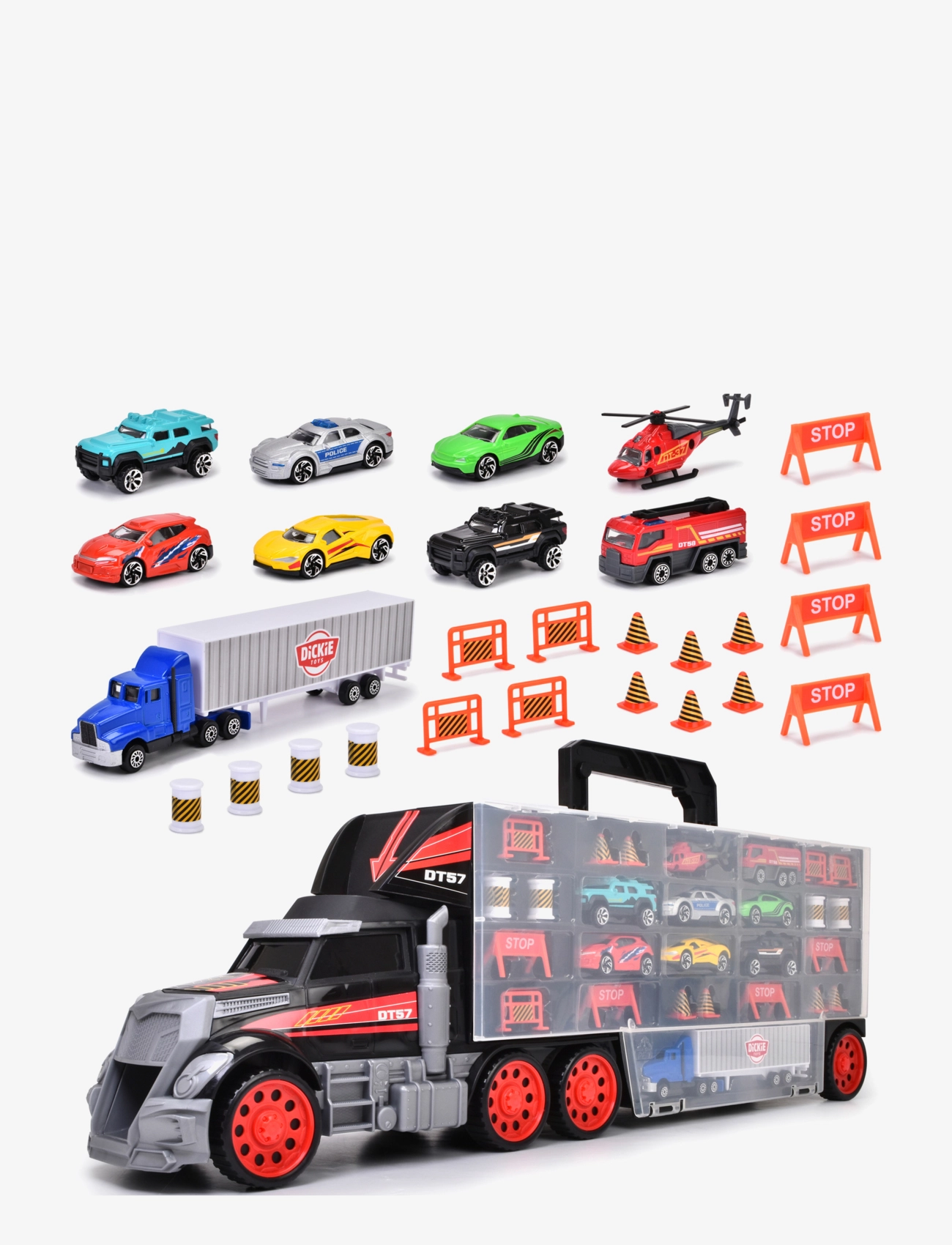 Dickie Toys Truck Carry Case, Børn, Trucks, Multi/mønstret, Str: ONE SIZE