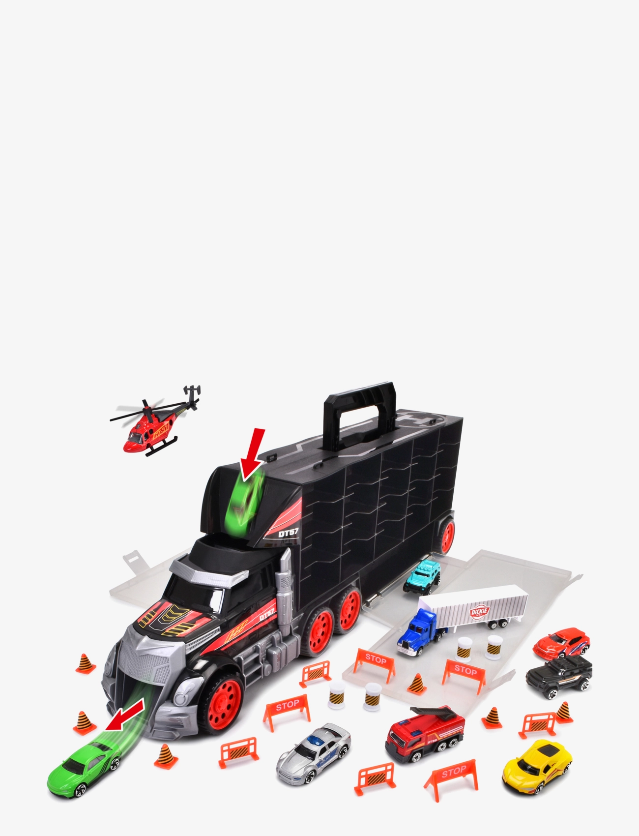 Dickie Toys - Dickie Toys Truck Carry Case - camions - multi coloured - 3