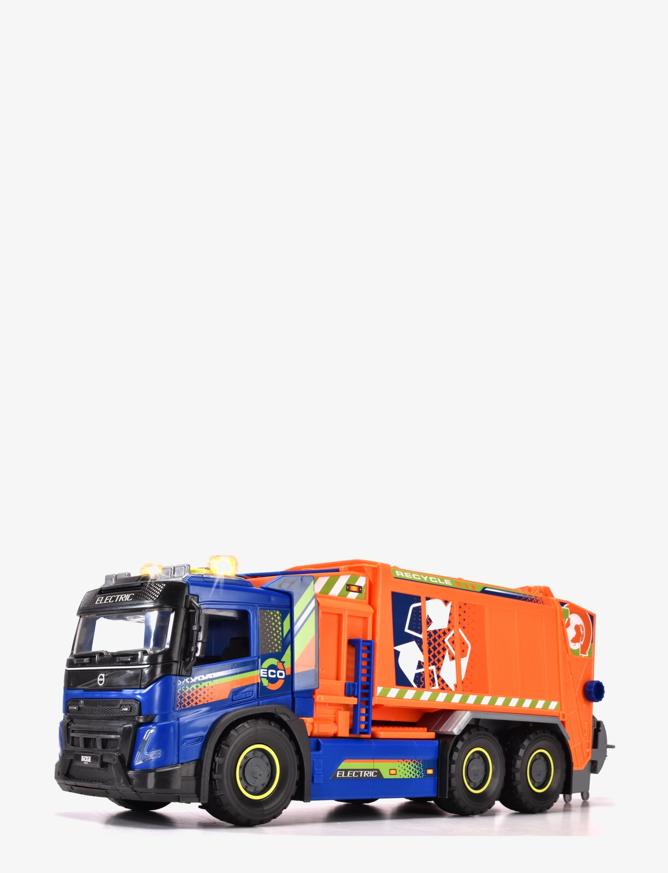 Dickie Toys Giant Garbage Truck - ORANGE