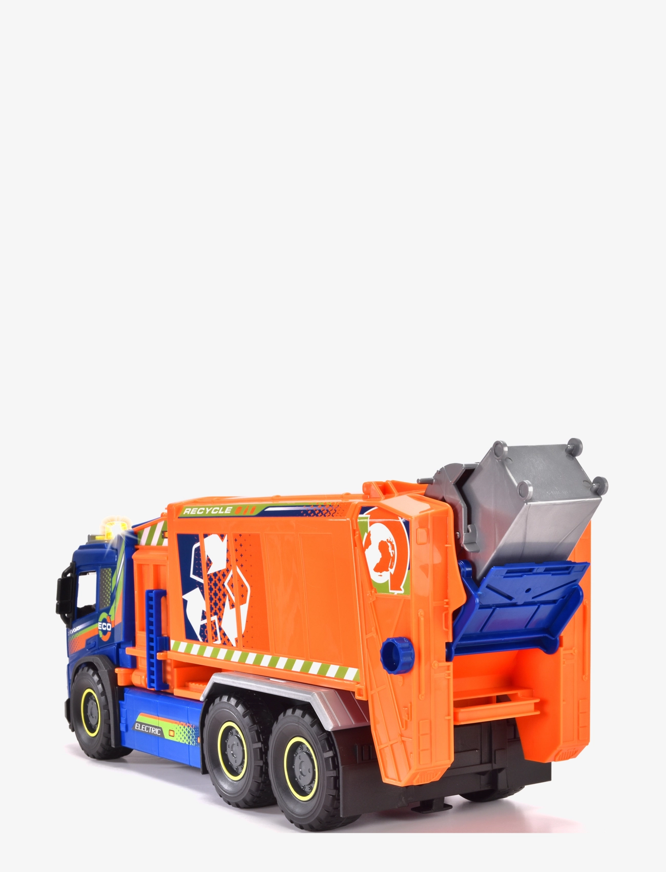 Dickie Toys - Dickie Toys Giant Garbage Truck - skraldebiler - orange - 5
