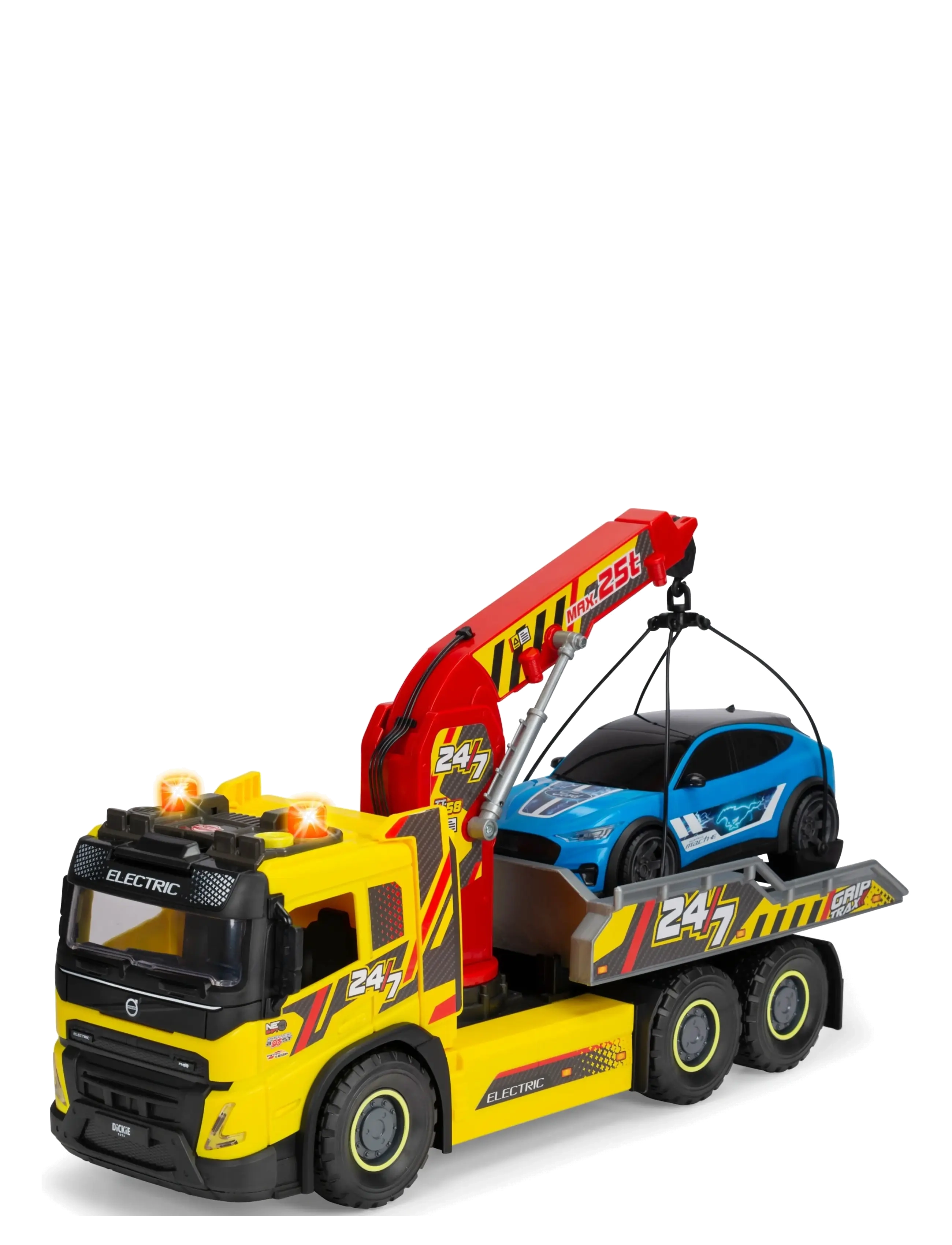 Dickie Toys Giant Tow Truck, Børn, Other Toy Cars, Gul, Str: ONE SIZE