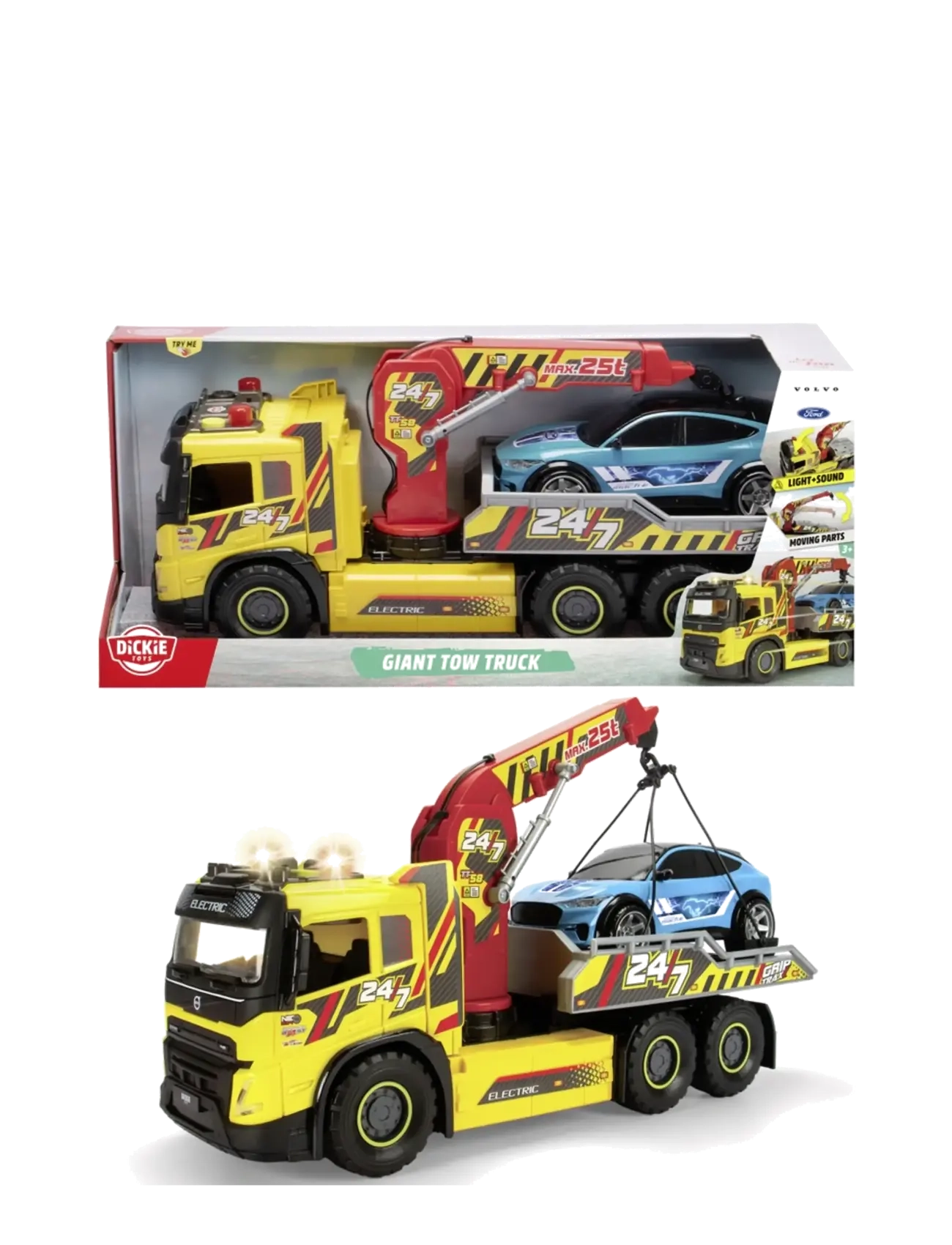 Dickie Toys - Dickie Toys Giant Tow Truck - lkw - multicolor - 2