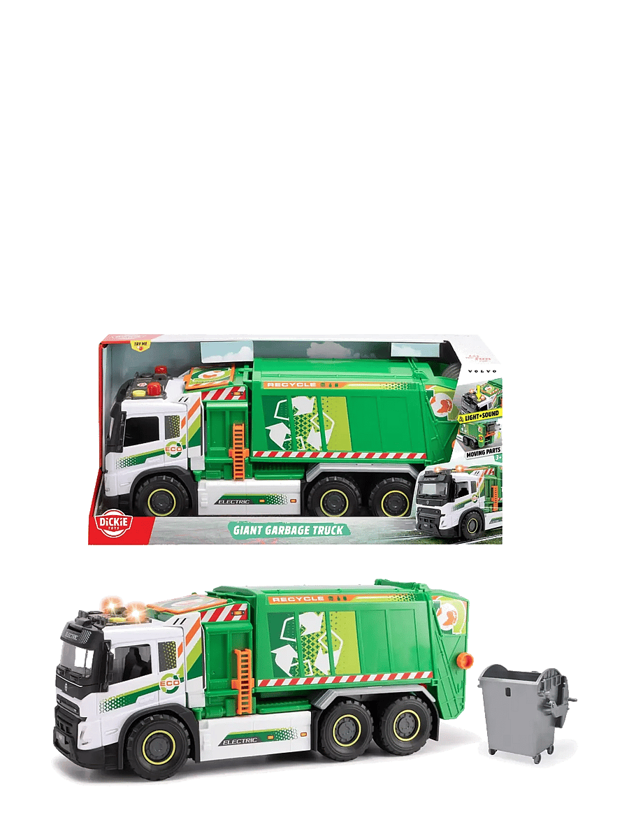 Dickie Toys - Dickie Toys Giant Volvo Garbage Truck - toy cars - multicolor - 0