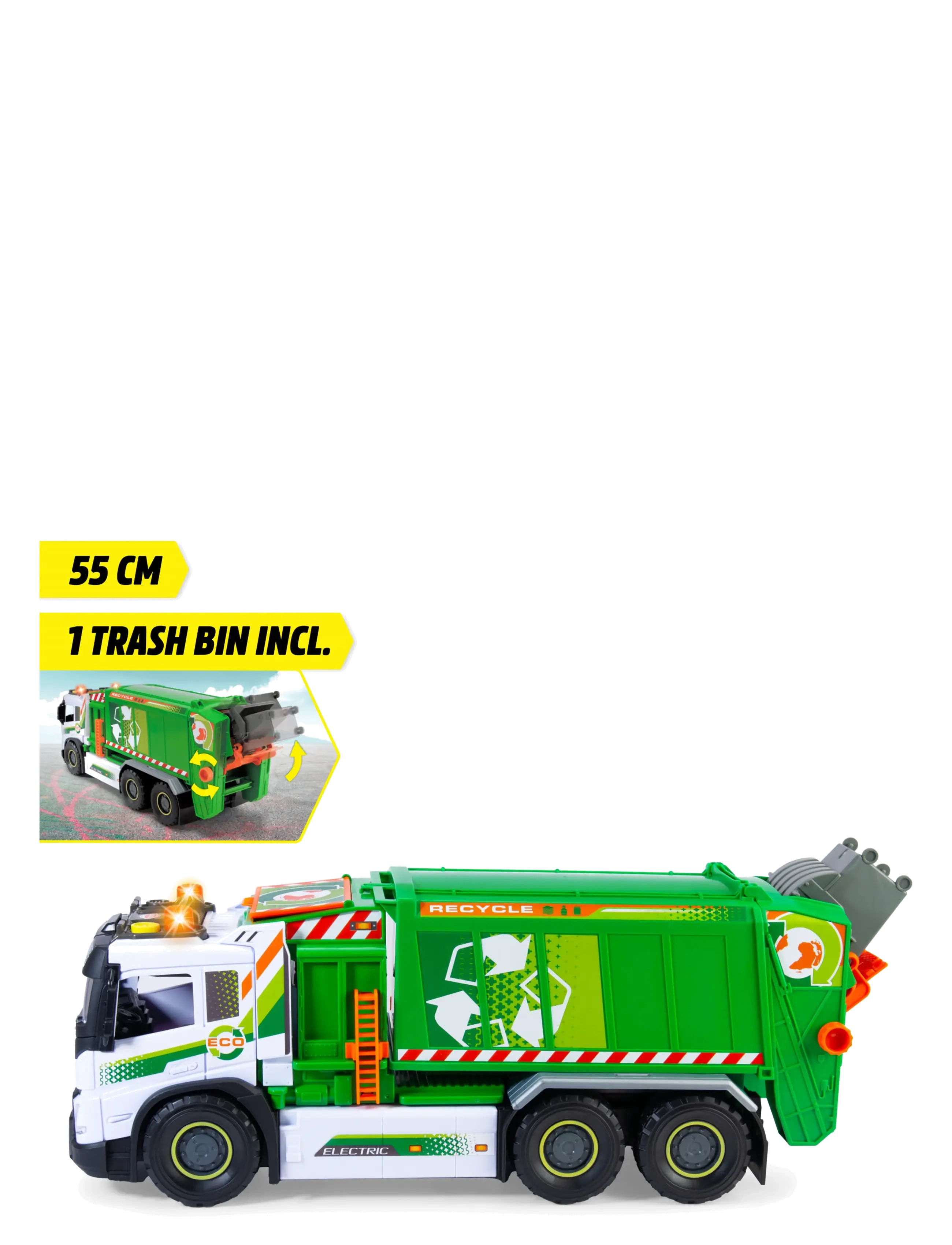 Dickie Toys - Dickie Toys Giant Volvo Garbage Truck - toy cars - multicolor - 3