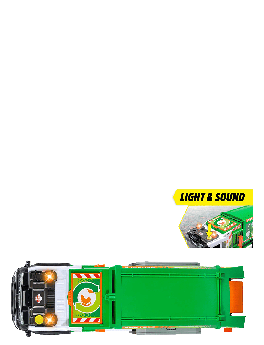 Dickie Toys - Dickie Toys Giant Volvo Garbage Truck - toy cars - multicolor - 4
