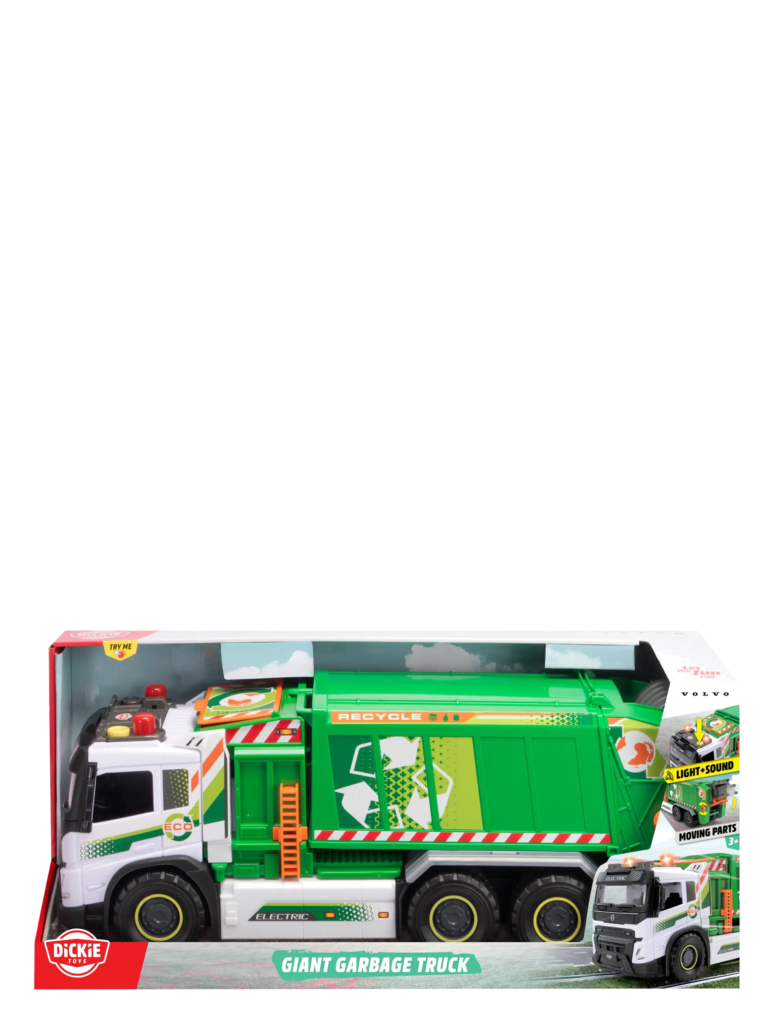 Dickie Toys - Dickie Toys Giant Volvo Garbage Truck - toy cars - multicolor - 5