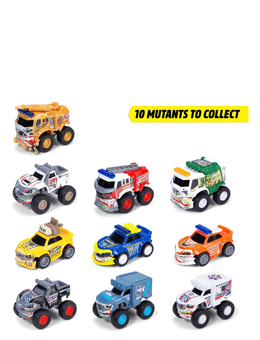 Dickie Toys - Dickie Toys Motor Mutants, 8 cm - spielzeugautos - multi coloured - 4