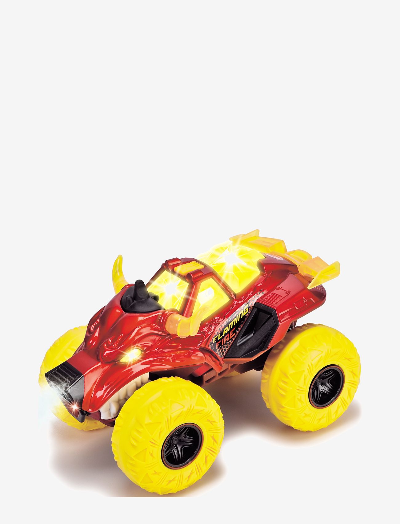 Dickie Toys - Dickie Toys Flaming Fire Monster - fjernstyret legetøj - red - 4