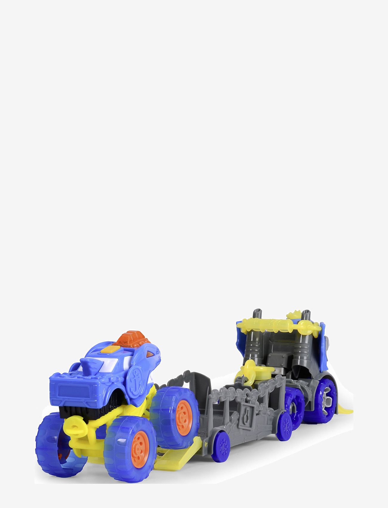 Dickie Toys - Dickie Toys Monster Ranger Haj,  Bil med Släp (32 cm) - leksaksfordon - blue - 4