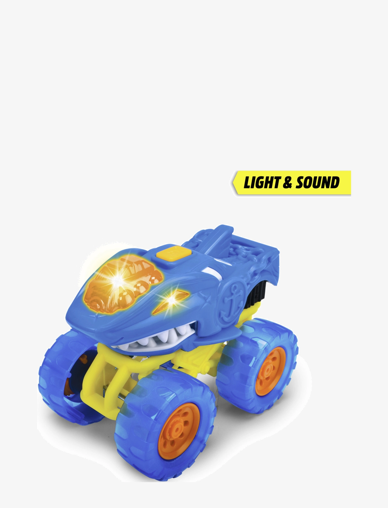 Dickie Toys - Dickie Toys Monster Ranger Haj,  Bil med Släp (32 cm) - die niedrigsten preise - blue - 5