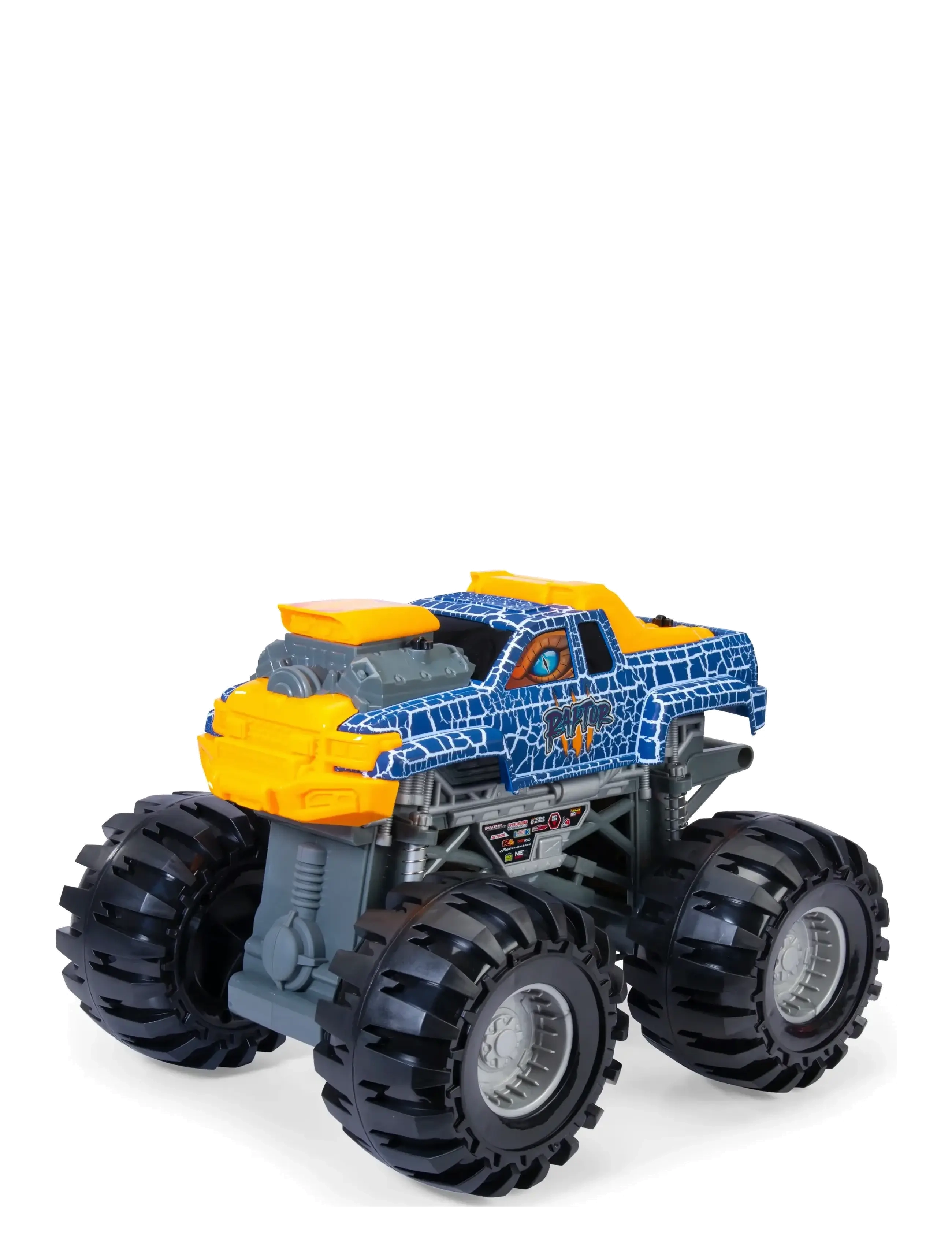 Dickie Toys Raptor Monster Truck, Børn, Other Toy Cars, Sort, Str: ONE SIZE