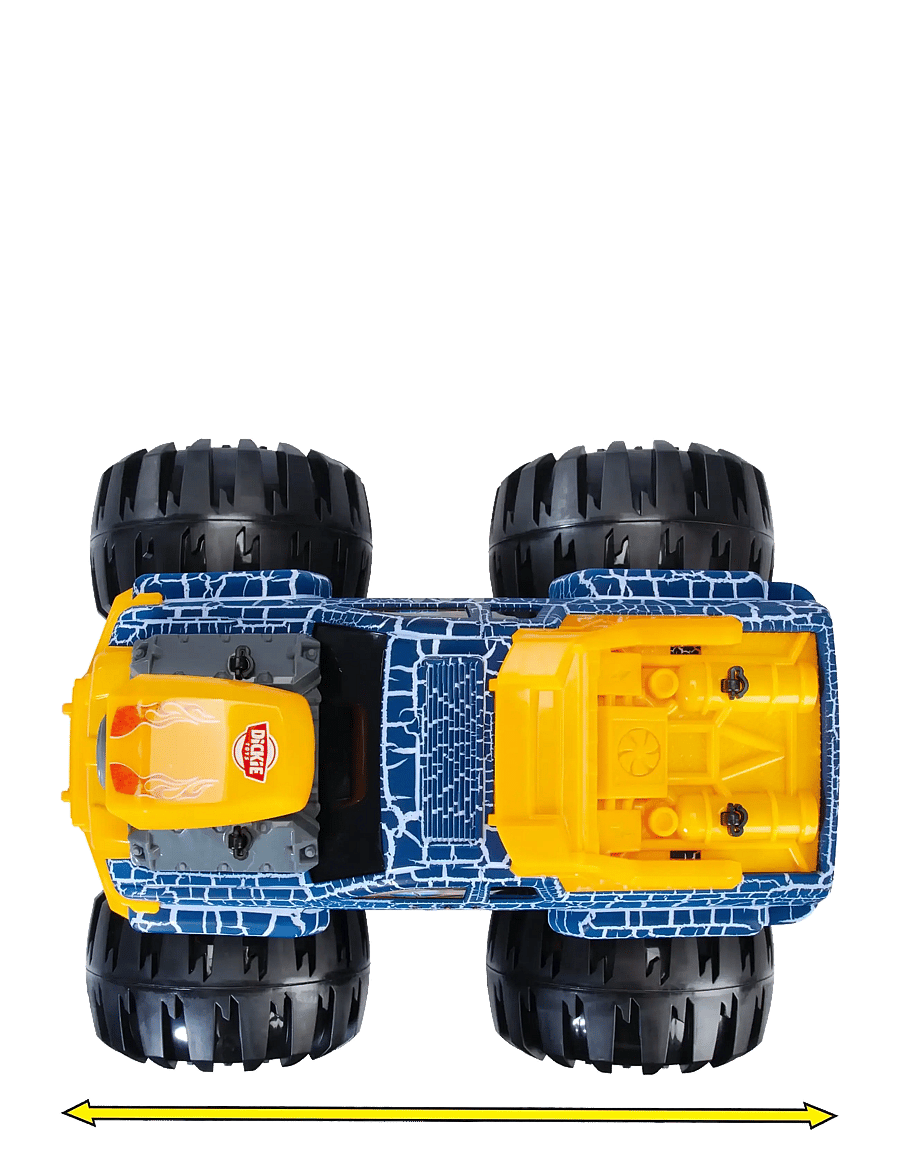Dickie Toys - Dickie Toys Raptor Monster Truck - legetøjsbiler - multicolor - 1