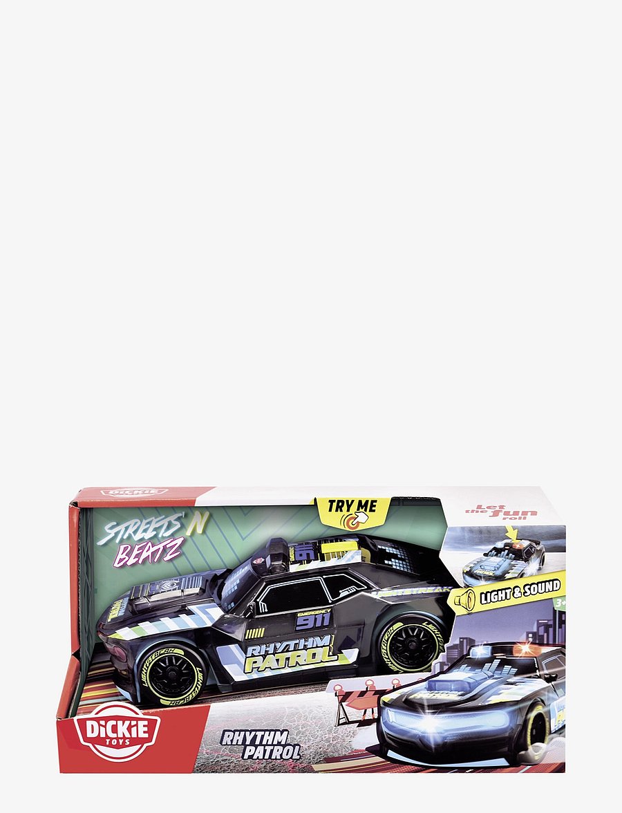 Dickie Toys - Dickie Toys Rhythm Patrol Police Car - polizeiautos - black - 2