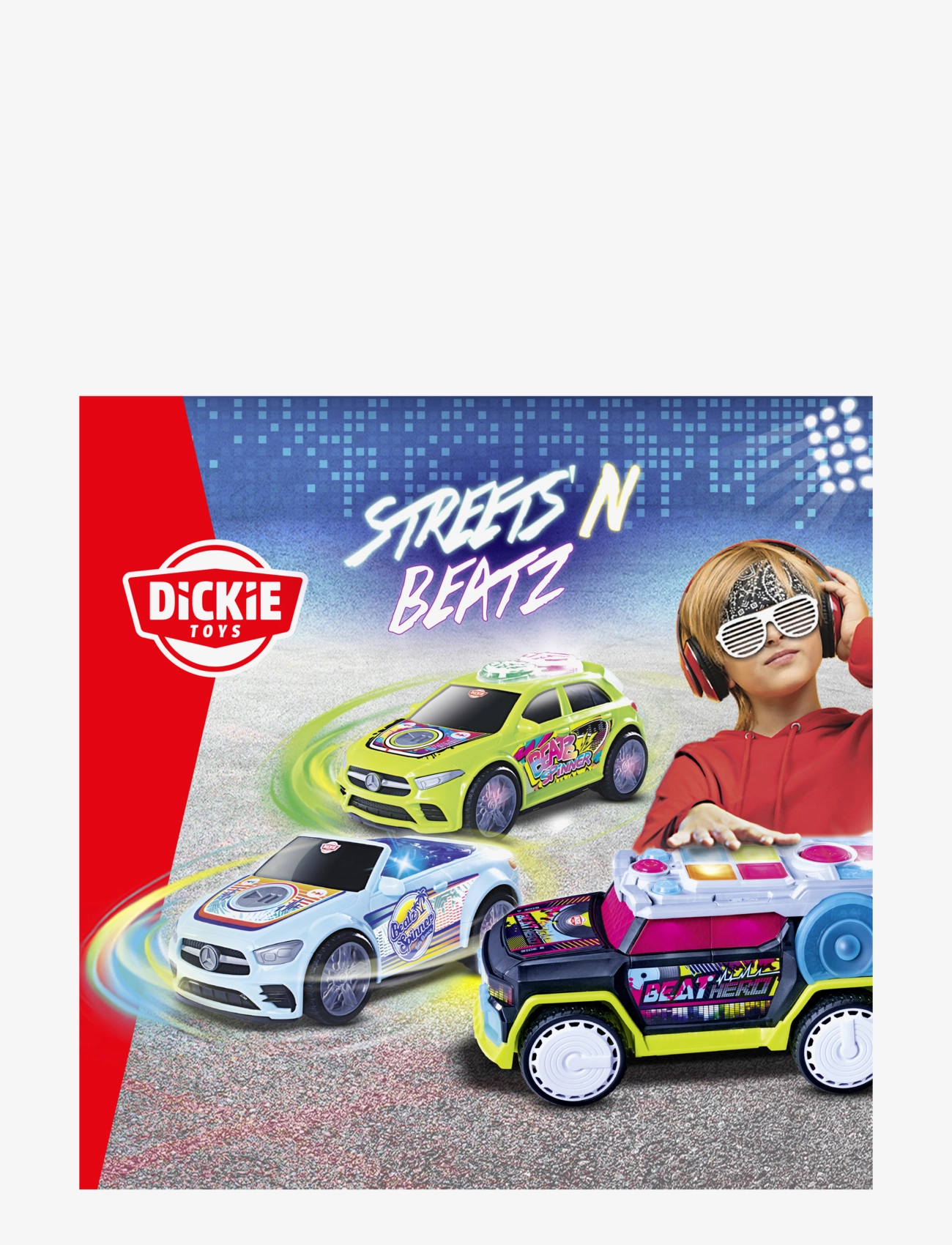Dickie Toys - Dickie Toys Rhythm Patrol Police Car - politibiler - black - 5