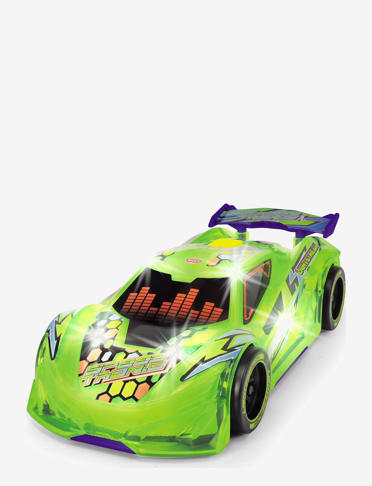 Dickie Toys - Dickie Toys Speed Tronic Racing Car - alhaisimmat hinnat - green - 0