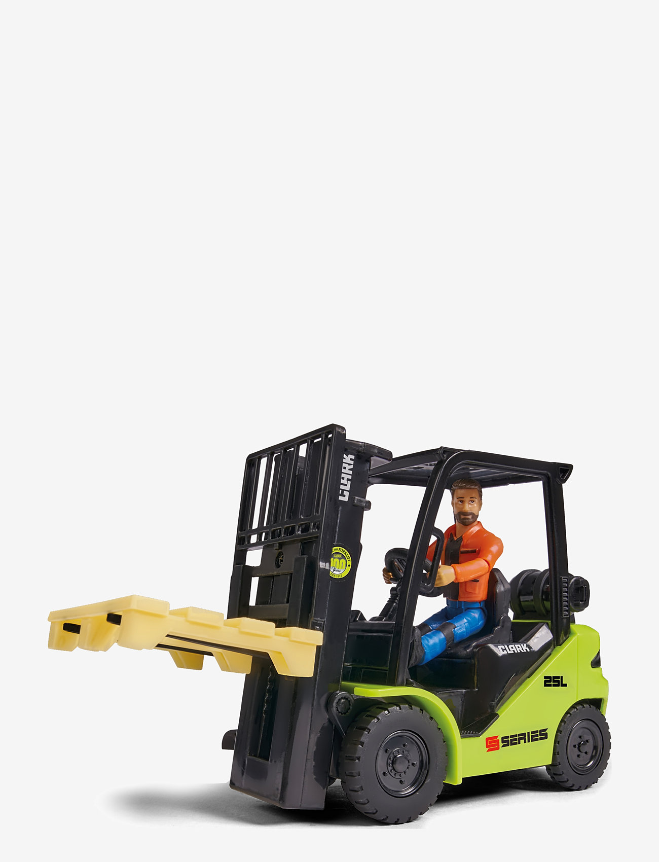 Dickie Toys - Clark Forklift - multi coloured - 0