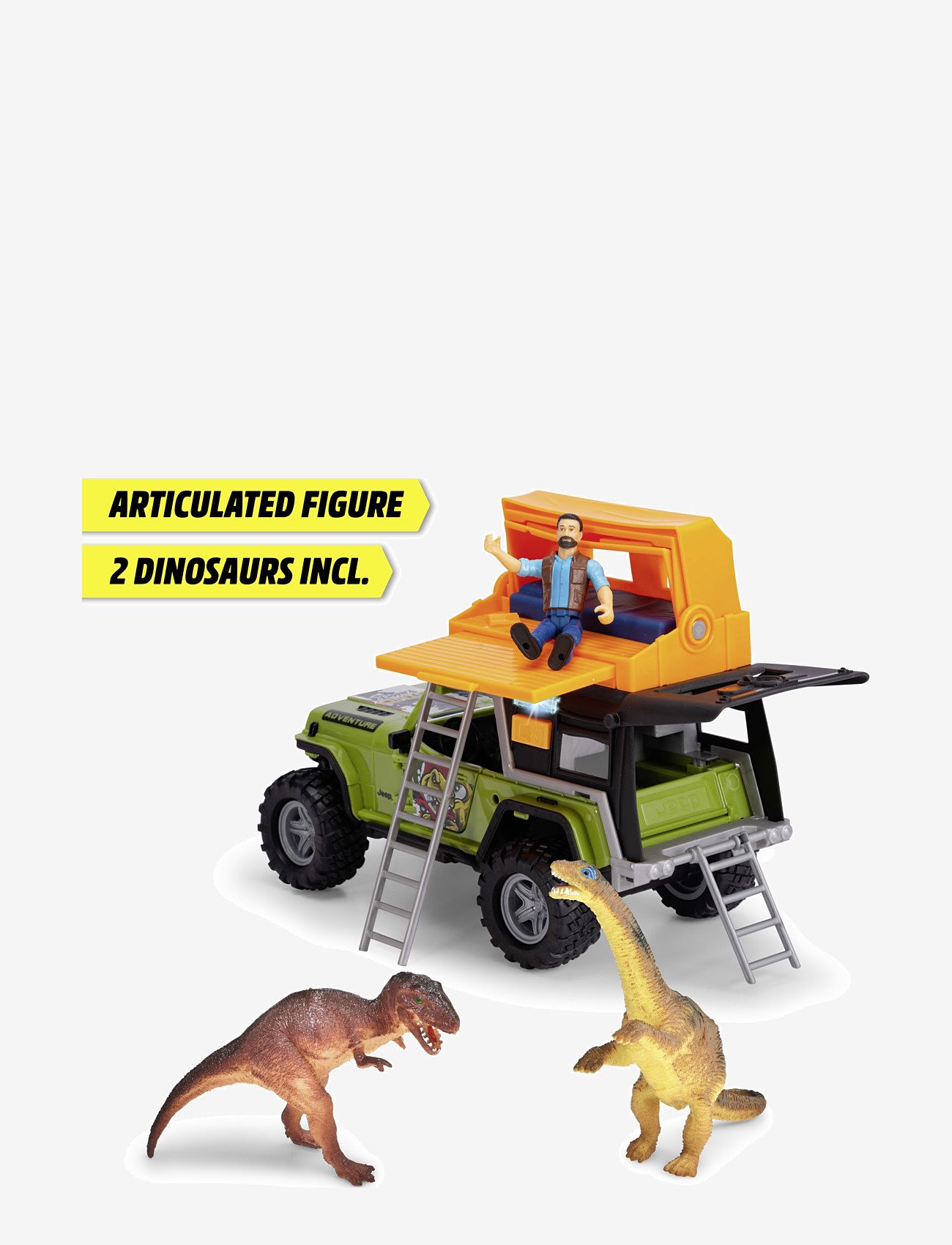Dickie Toys - Dickie Toys Dino Camper Leksaksbil, 23 cm - leksaksfordon - multi coloured - 4