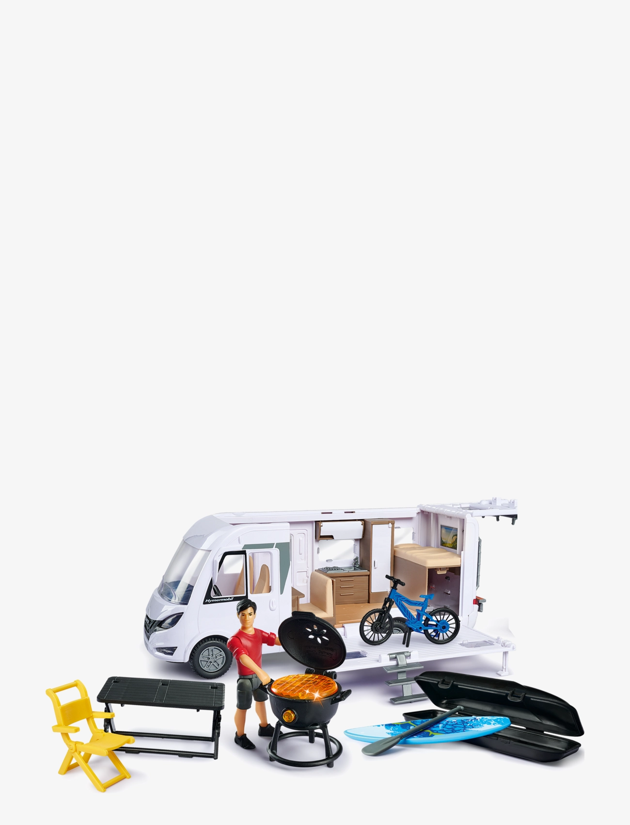Dickie Toys - Dickie Toys Camper Set - legesæt - white - 2