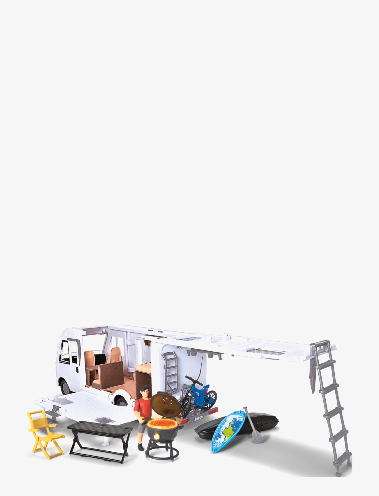 Dickie Toys - Dickie Toys Camper Set - legesæt - white - 3