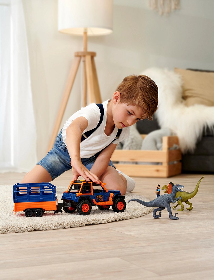 Dickie Toys - Dickie Toys Dino Commander - lastbiler - orange - 0
