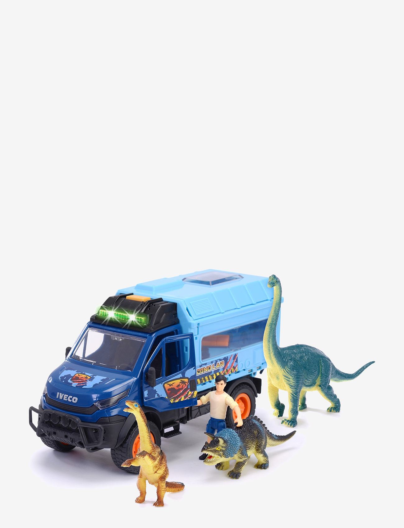 Dickie Toys - Dickie Toys Dino World Lab, Try Me - kuorma-autot - blue - 1