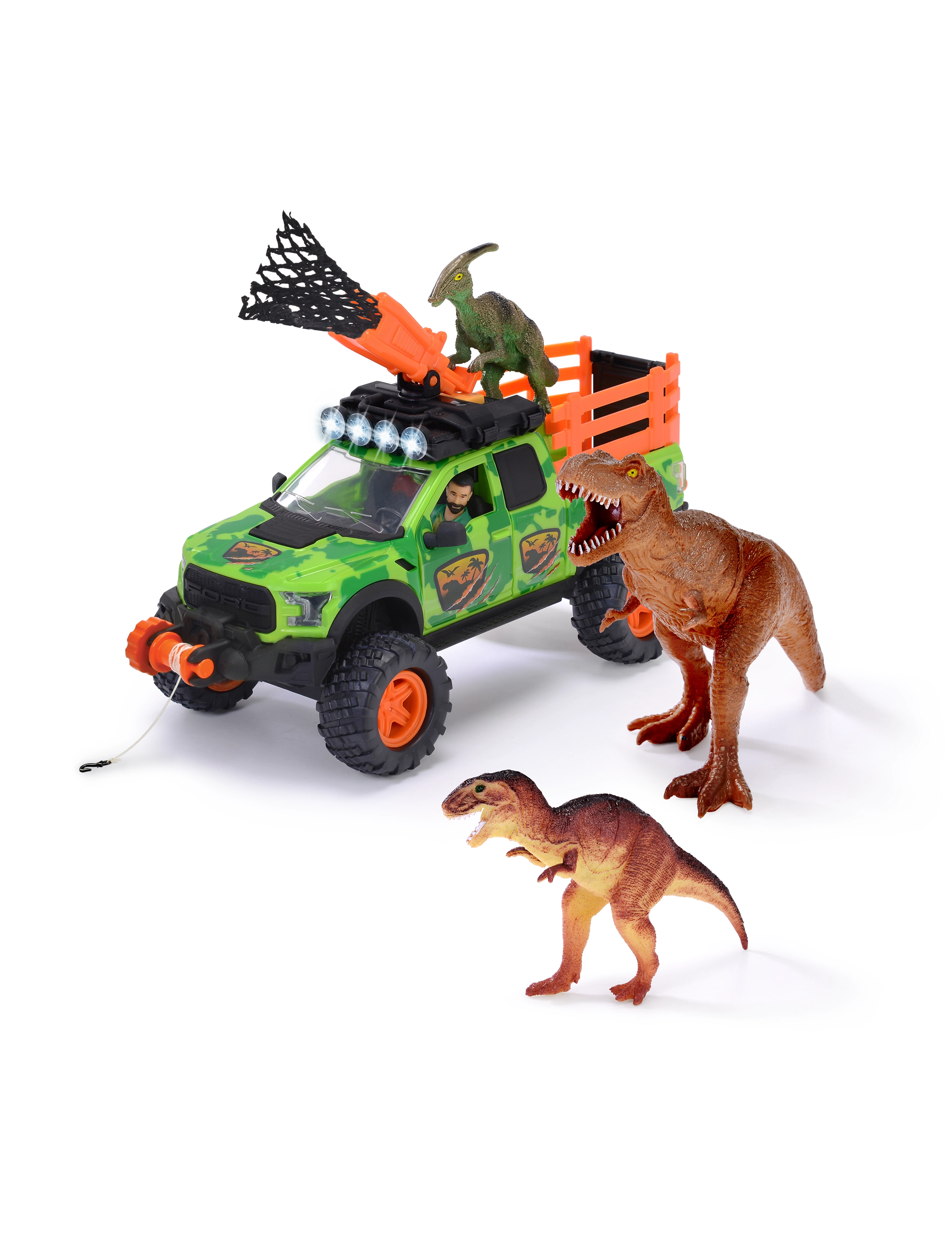 Dickie Toys - Dickie Toys Dino Jägare Lekset - lastbilar - green - 2