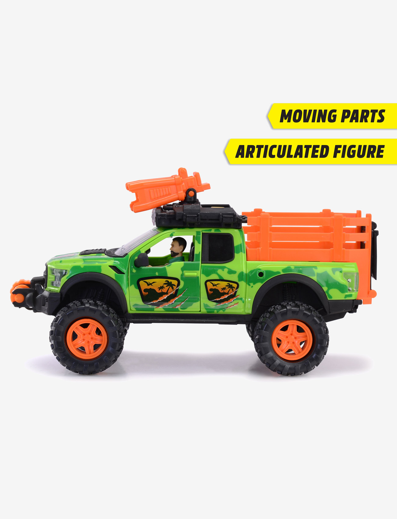 Dickie Toys - Dickie Toys Dino Hunter, Try Me - lastbiler - green - 5