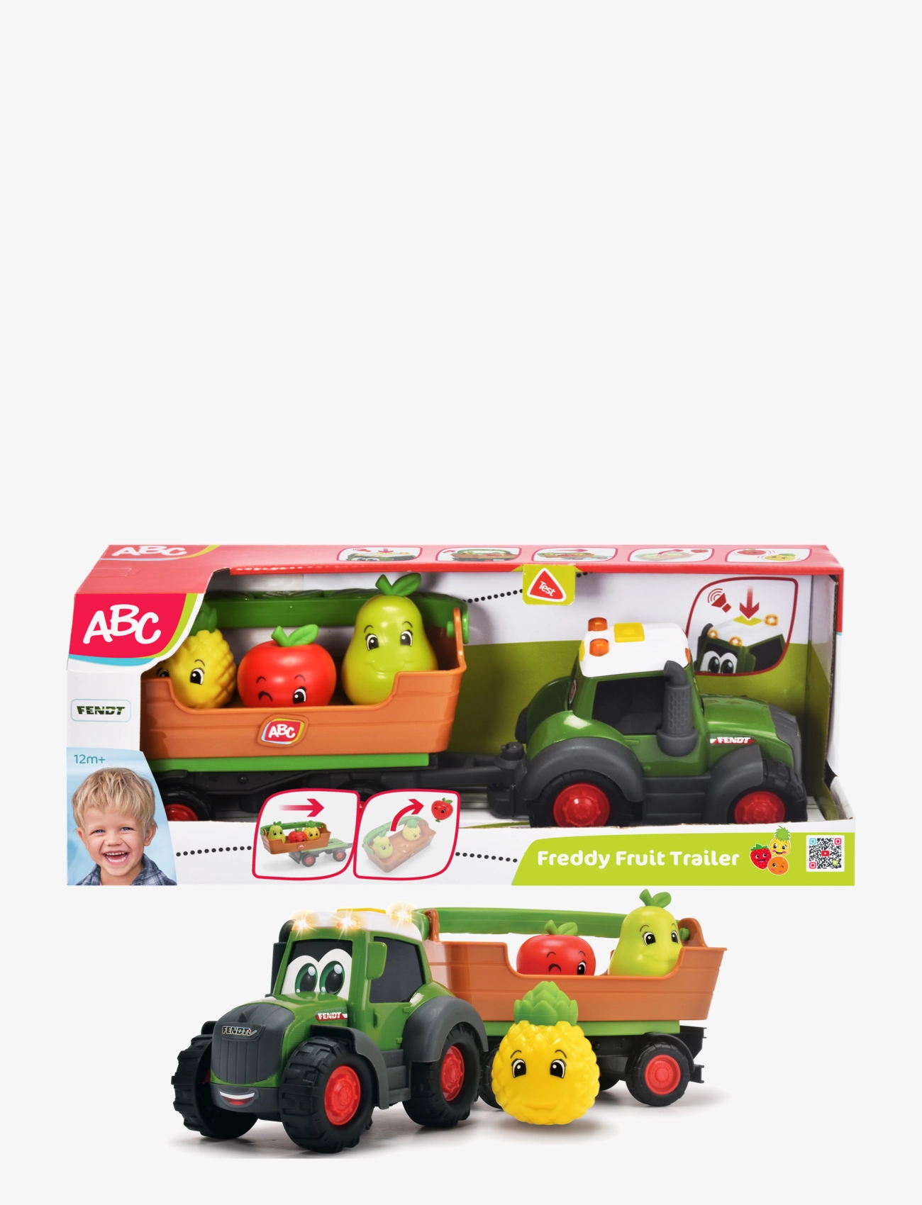 Dickie Toys - ABC Freddy Fruit Trailer - multicoloured - 1