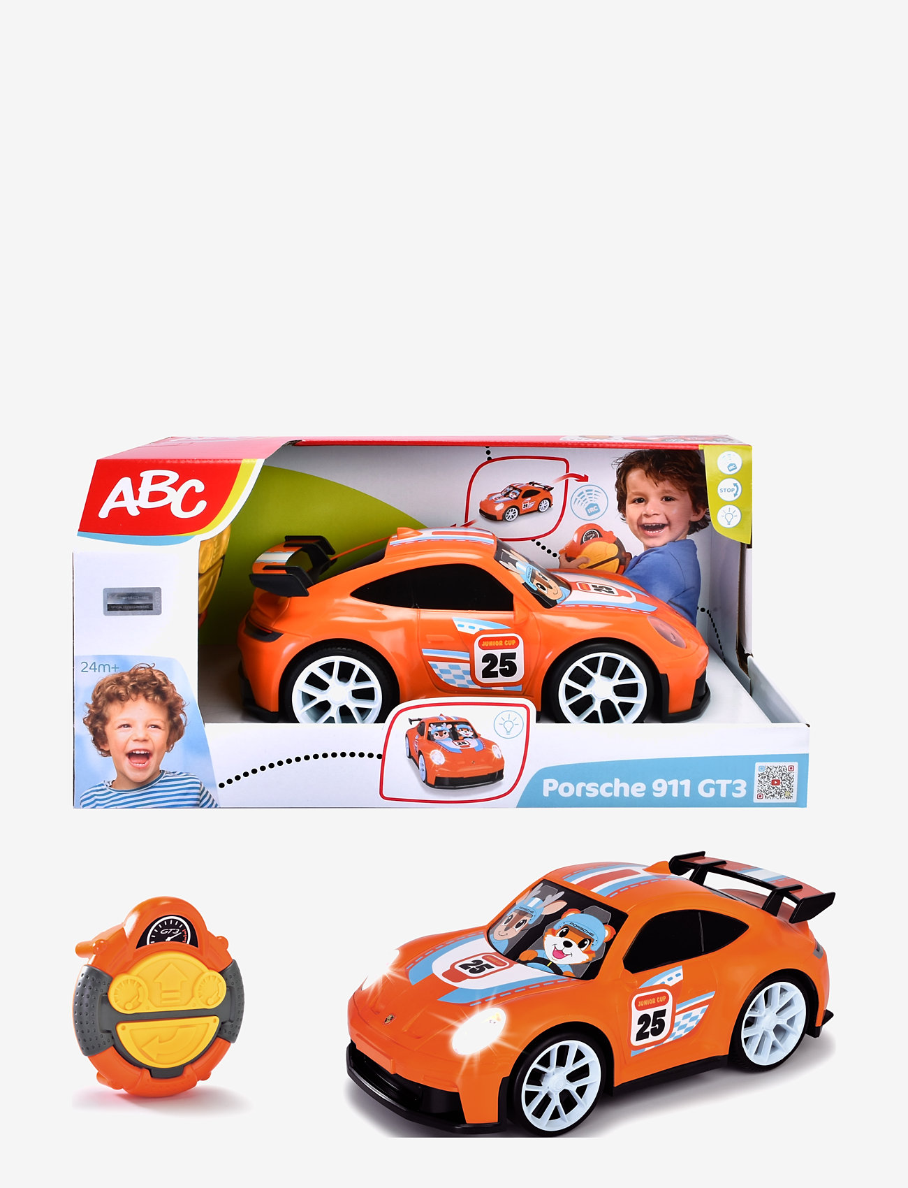 Dickie Toys - ABC Radiostyrd Porsche 911 GT3 - radiostyrda leksaker - multicoloured - 2