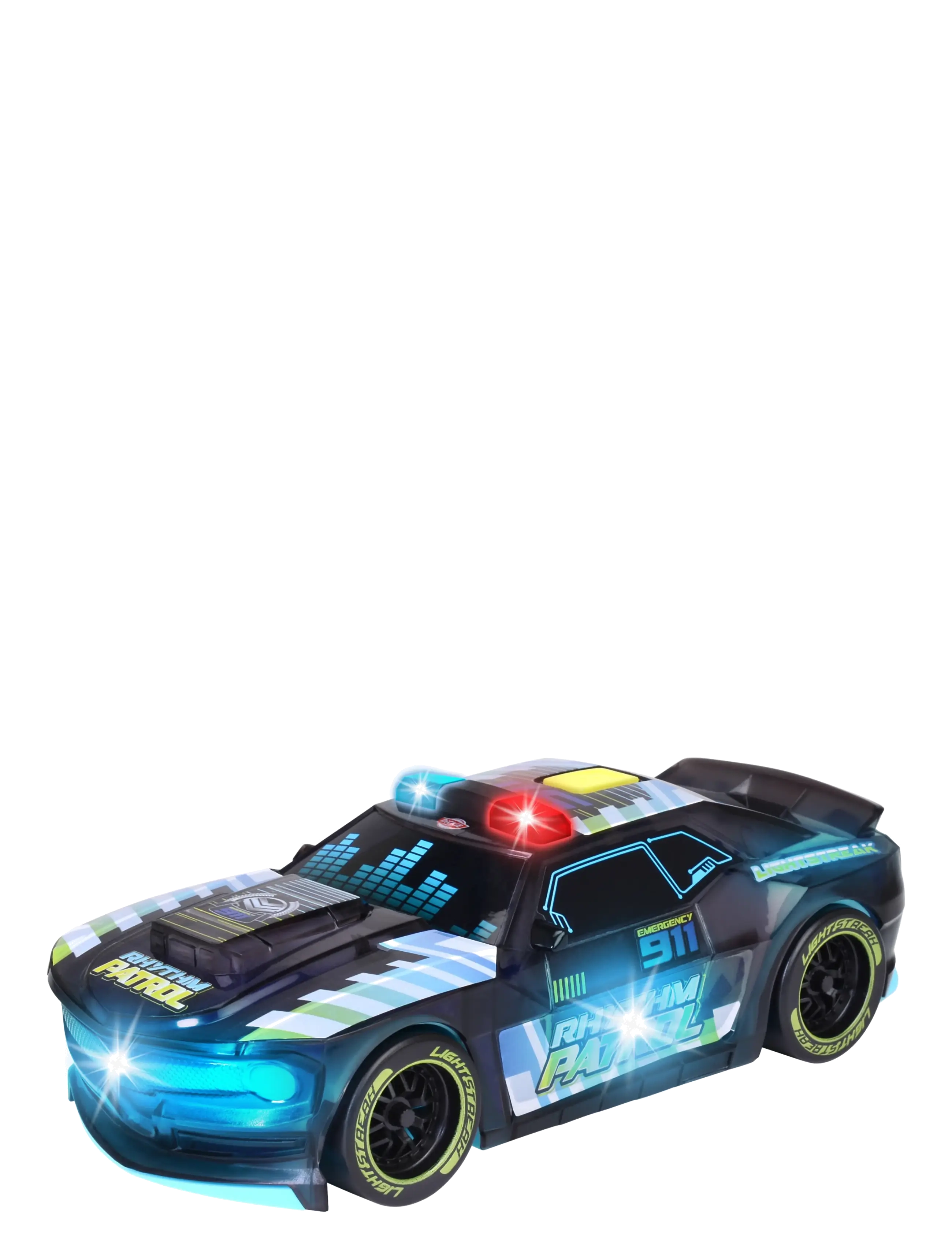 Dickie Toys Dickie Toys Rhythm Patrol Police Car - Legetøjsbiler - MULTI COLOURED / multi