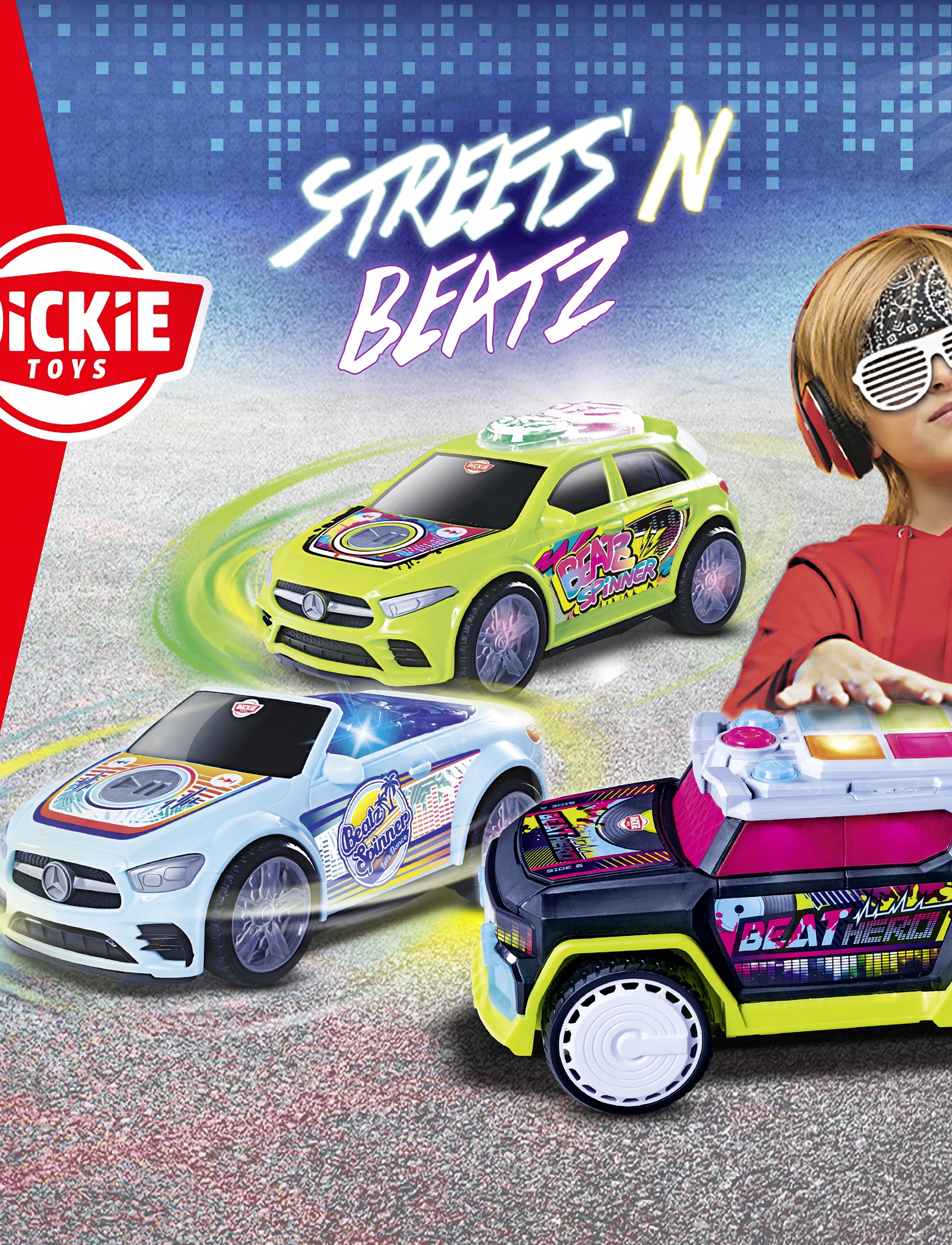 Dickie Toys - Dickie Toys Rhythm Patrol Police Car - politibiler - multi coloured - 5