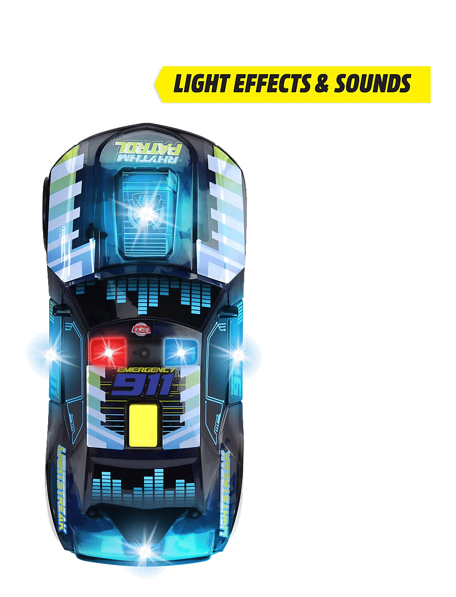 Dickie Toys - Dickie Toys Rhythm Patrol Police Car - polizeiautos - multi coloured - 4