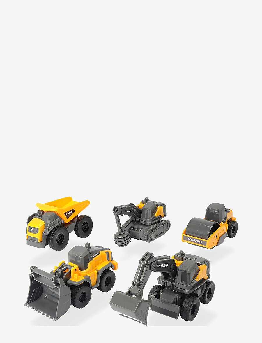 Dickie Toys - Volvo - Construction 5 Pack - die niedrigsten preise - yellow - 1