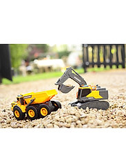 Dickie Toys - Volvo - Tracked Excavator - byggmaskiner - yellow - 10