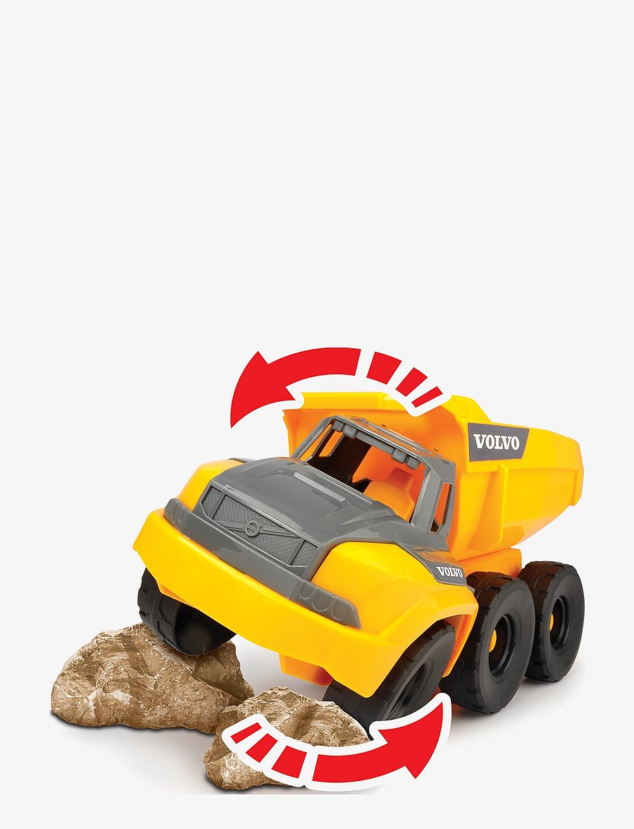 Dickie Toys - Volvo - On-site Hauler - ehitusautod - yellow - 4