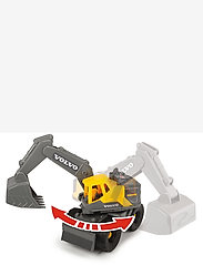 Dickie Toys - Volvo - On-site Excavator - byggmaskiner - yellow - 5