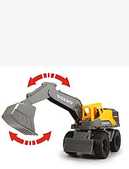 Dickie Toys - Volvo - On-site Excavator - byggmaskiner - yellow - 6