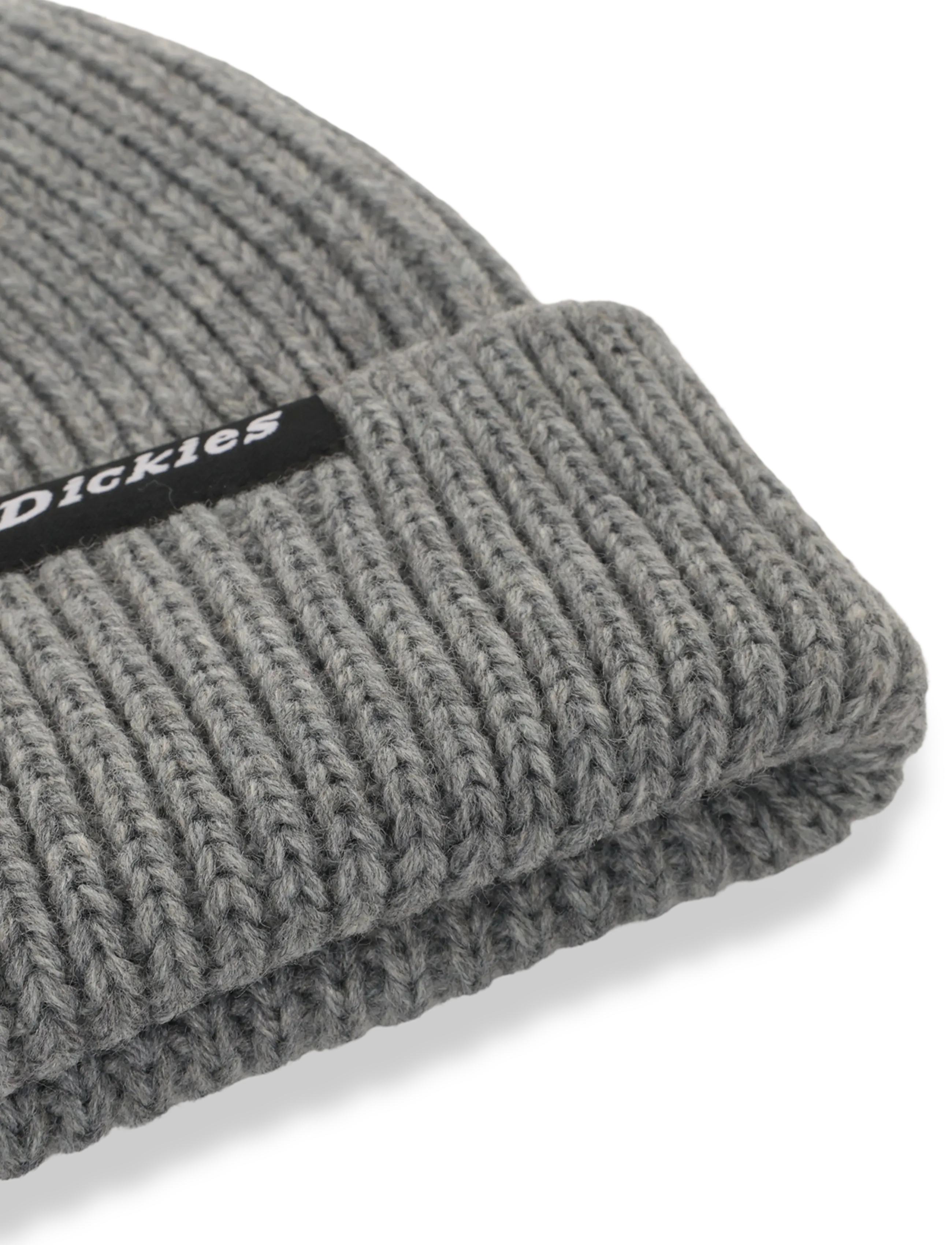 Dickies - WOODWORTH BEANIE - kootud mütsid - grey melange - 2