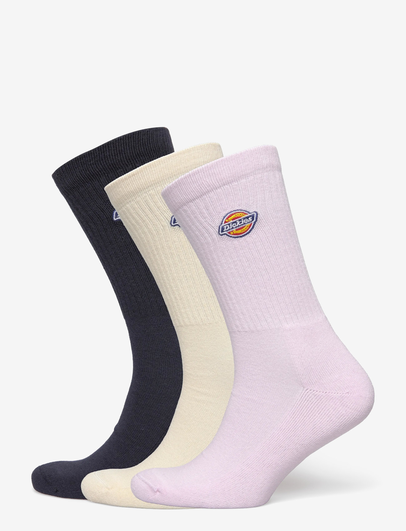 Dickies - M VALLEY GROVE SOCKS - crew-socken - wood ash - 0