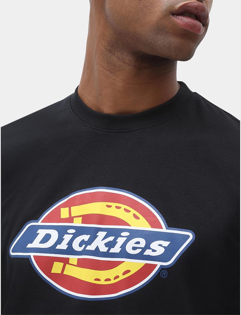 Dickies - ICON LOGO TEE - kortærmede t-shirts - black - 4